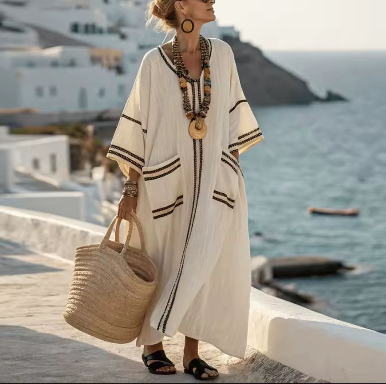 Ellen - Elegant Beach Dress